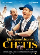 Bienvenue chez les Ch&#039;tis - French Movie Poster (xs thumbnail)