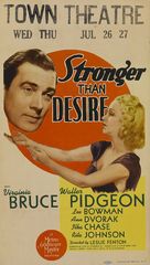 Stronger Than Desire - Movie Poster (xs thumbnail)