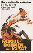 Storia di karat&egrave;, pugni e fagioli - German VHS movie cover (xs thumbnail)
