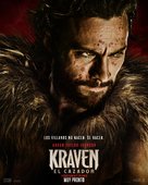 Kraven the Hunter - Mexican Movie Poster (xs thumbnail)