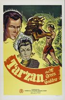 Tarzan and the Green Goddess - Re-release movie poster (xs thumbnail)