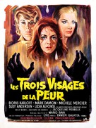 I tre volti della paura - French Movie Poster (xs thumbnail)