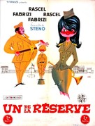 Un militare e mezzo - French Movie Poster (xs thumbnail)