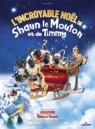 Shaun the Sheep: The Flight Before Christmas - French Movie Poster (xs thumbnail)