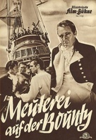 Mutiny on the Bounty - German poster (xs thumbnail)