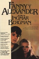 Fanny och Alexander - Argentinian Movie Poster (xs thumbnail)