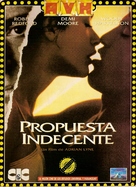 Indecent Proposal - Argentinian DVD movie cover (xs thumbnail)