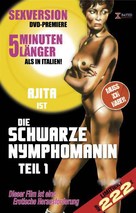Gola profonda nera - German VHS movie cover (xs thumbnail)