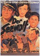 The Sea Wolf - German Movie Poster (xs thumbnail)