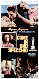 S&aring;som i en spegel - Italian Movie Poster (xs thumbnail)