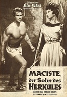 Maciste nella terra dei ciclopi - German poster (xs thumbnail)