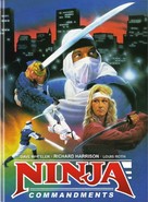 Ninja Commandments - German Movie Cover (xs thumbnail)
