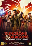 Dungeons &amp; Dragons: Honor Among Thieves - Danish DVD movie cover (xs thumbnail)