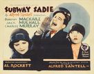 Subway Sadie - Movie Poster (xs thumbnail)