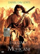 The Last of the Mohicans - Italian DVD movie cover (xs thumbnail)