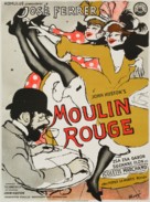 Moulin Rouge - Danish Movie Poster (xs thumbnail)