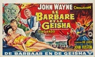 The Barbarian and the Geisha - Belgian Movie Poster (xs thumbnail)