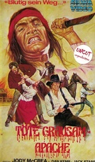 Cry Blood, Apache - German VHS movie cover (xs thumbnail)