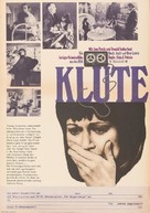 Klute - German Movie Poster (xs thumbnail)
