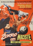 Zorro contro Maciste - German Movie Poster (xs thumbnail)