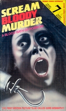 Scream Bloody Murder - VHS movie cover (xs thumbnail)