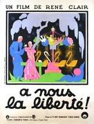 &Agrave; nous la libert&eacute; - French Movie Poster (xs thumbnail)