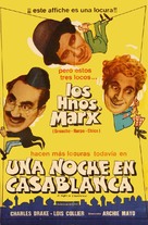 A Night in Casablanca - Argentinian Movie Poster (xs thumbnail)