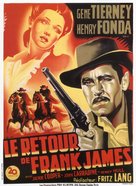 The Return of Frank James - French Movie Poster (xs thumbnail)