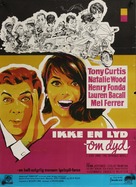 Sex and the Single Girl - Danish Movie Poster (xs thumbnail)