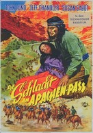 The Battle at Apache Pass - German Movie Poster (xs thumbnail)