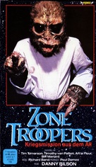 Zone Troopers - German VHS movie cover (xs thumbnail)