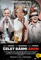 Unfinished Business - Hungarian Theatrical movie poster (xs thumbnail)