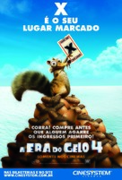 Ice Age: Continental Drift - Brazilian Teaser movie poster (xs thumbnail)