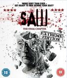 Saw 3D - British Blu-Ray movie cover (xs thumbnail)