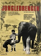 Taffy and the Jungle Hunter - Danish Movie Poster (xs thumbnail)