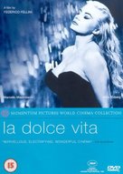 La dolce vita - British DVD movie cover (xs thumbnail)