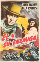 Tall in the Saddle - Spanish Movie Poster (xs thumbnail)