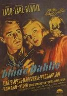 The Blue Dahlia - German Movie Poster (xs thumbnail)