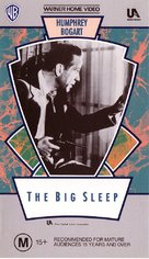 The Big Sleep - Australian VHS movie cover (xs thumbnail)
