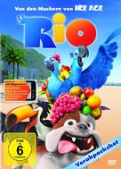 Rio - German DVD movie cover (xs thumbnail)