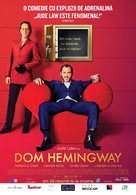 Dom Hemingway - Romanian Movie Poster (xs thumbnail)