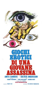 Skr&auml;cken har 1000 &ouml;gon - Italian Movie Poster (xs thumbnail)