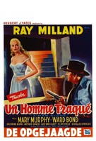 A Man Alone - Belgian Movie Poster (xs thumbnail)