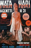 Mata Hari, agent H21 - Italian Movie Poster (xs thumbnail)
