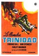 Lo chiamavano Trinit&agrave; - Spanish Movie Poster (xs thumbnail)