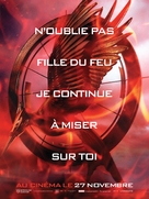 The Hunger Games: Catching Fire - French Movie Poster (xs thumbnail)