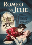 Romeo and Juliet - Danish Movie Poster (xs thumbnail)