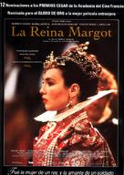 La reine Margot - Spanish Movie Poster (xs thumbnail)