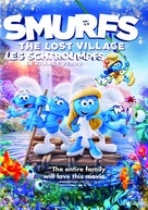 Smurfs: The Lost Village - Canadian DVD movie cover (xs thumbnail)