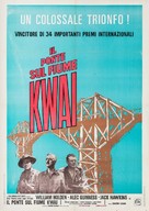 The Bridge on the River Kwai - Italian Re-release movie poster (xs thumbnail)